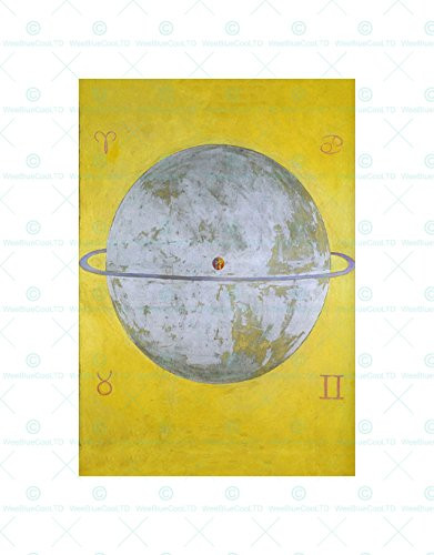 Wee Blue Coo Painting Abstract Hilma AF KLINT 1915 The Dove NR 12 Art Print F12X10144