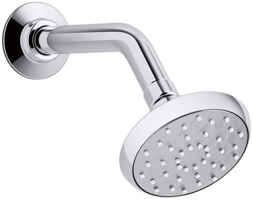 KOHLER K-72423-CP Awaken B90 Single-Function 1.75 GPM Showerhead, Polished Chrome