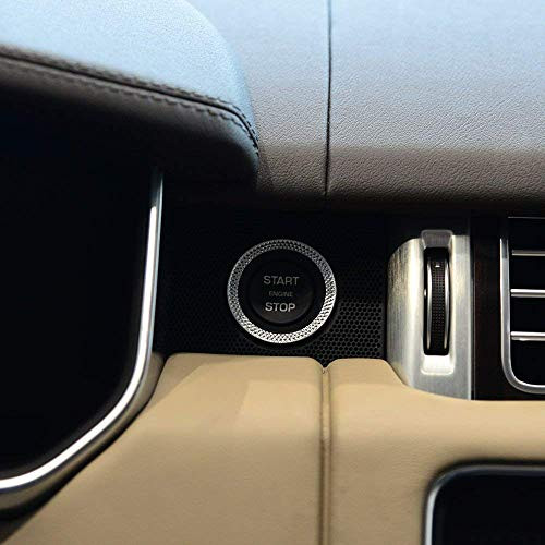 ABS Plastic Engine Start Ring Trim Cover Car Accessories for Landrover Range Rover Discovery Sport Sport Evoque Vogue 2014-2017 ABS Plastic Engine Start Ring Trim Cover Car Accessories for Landrover Range Rover Discovery Sport Sport Evoque Vogue 2014-2017