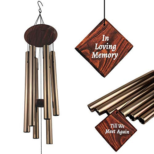 Magara Memories Memorial Wind Chimes for Loss of Loved One | Wind Chimes for Funeral | Sympathy, Condolence, Bereavement Gift