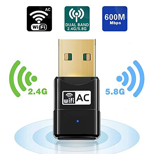 USB WiFi Adapter Maxesla 1200M WiFi Dongle High Speed 802.11ac 5dBi Dual Band 2.4/5GHz Wireless Network Adapter for PC/Desktop/Tablet/Laptop, Compatible with Windows, Mac OS X USB WiFi Adapter Maxesla 1200M WiFi Dongle High Speed 802.11ac 5dBi Dual Band 2.4/5GHz Wireless Network Adapter for PC/Desktop/Tablet/Laptop, Compatible with Windows, Mac OS X