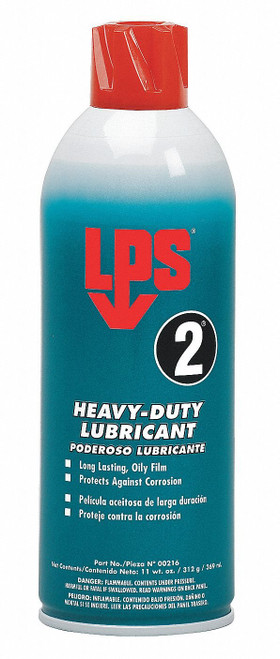 LPS Labs 00216 LPS 2 Heavy-Duty Lubricant - 11 oz Aerosol