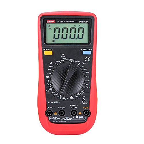 UNI-T UT890D Digital True RMS Handheld Multimeter REL AC/DC Frequency Tester