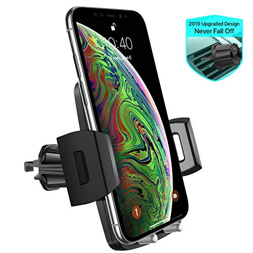 Air Vent Car Phone Mount,Miracase Universal Vehicle Cell Phone Holder for Car with 360 Degrees Rotation Compatible for iPhone Xs/Xs Max/XR/X/8/8 Plus/7/7 Plus, Galaxy S10/S10+/S9/S9+ and More (Gray)