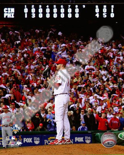 MLB Roy Halladay Throws The Second no-Hitter in Postseason History - Philadelphia Phillies 8x10 Photo