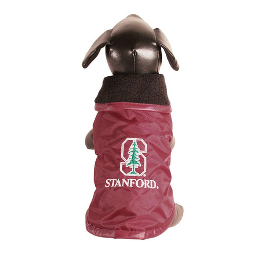 NCAA Stanford Cardinal All Weather Resistant Protective Dog Outerwear