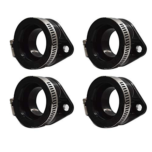 4 Intake Manifold Boots Carb Holders Kit Fit For Kawasaki KZ1000 KZ1100 11-4853 4 Intake Manifold Boots Carb Holders Kit Fit For Kawasaki KZ1000 KZ1100 11-4853