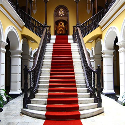 Baocicco 10x10ft Wedding Backdrop Luxurious Building Interior Backdrop Red Carpet Elegant Staircase Arches European Architecture Church Background Wedding Ceremony Portrait Studio Props Baocicco 10x10ft Wedding Backdrop Luxurious Building Interior Backdrop Red Carpet Elegant Staircase Arches European Architecture Church Background Wedding Ceremony Portrait Studio Props