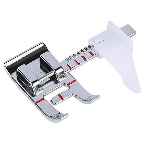 NGOSEW Adjustable Guide Presser Foot Works With Low Shank Singer, Brother, Janome, New Home, Kenmore