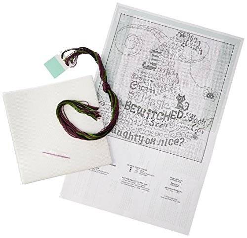 M & R Technologies Let's Be Wicked Counted Cross Stitch Kit