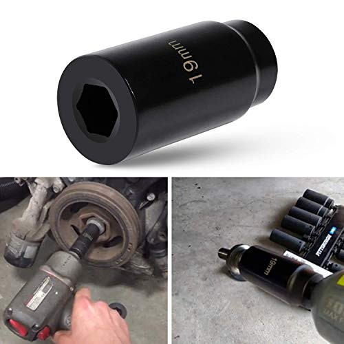 Matler 77080 19mm Harmonic Balancer Socket 3 Times Momentum Power of Standard Impact Sockets for Honda Engines
