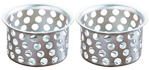 Plumb Pak PP820-37 Strainer Basket-Basin Sink, 1" (2-Pack (1 Inch))