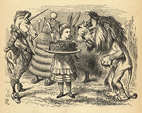 Alice With The Lion And The Unicorn Illustration By Sir John Tenniel 1820-1914 From The Book Through The Looking-Glass And What Alice Found There By Lewis Carroll Published London 1912 Poster Print (1 Alice With The Lion And The Unicorn Illustration By Sir John Tenniel 1820-1914 From The Book Through The Looking-Glass And What Alice Found There By Lewis Carroll Published London 1912 Poster Print (1