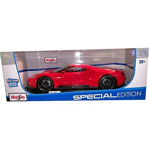 2017 Ford GT Red - Maisto 1:18 Scale Special Edition Diecast Model