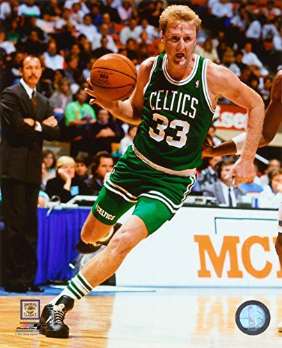 Larry Bird Action Photo 8 x 10in