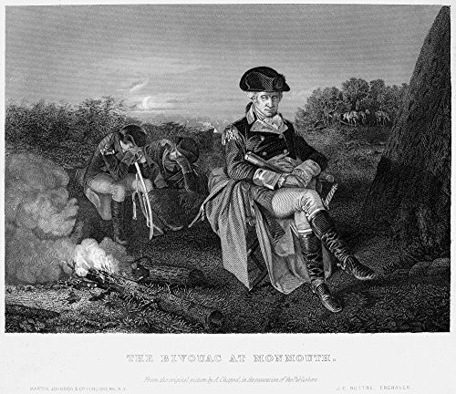 Washington At Monmouth Ngeneral George Washington At Camp Before The Battle Of Monmouth New Jersey 28 June 1778 Steel Engraving American 1856 Poster Print by (18 x 24) Washington At Monmouth Ngeneral George Washington At Camp Before The Battle Of Monmouth New Jersey 28 June 1778 Steel Engraving American 1856 Poster Print by (18 x 24)
