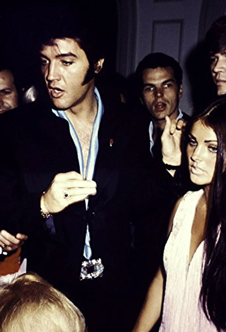 Elvis and Priscilla Presley Photo Print (8 x 10)