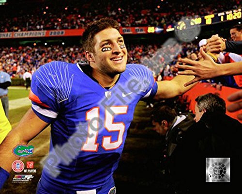 Tim Tebow University of Florida Gators 2009 Photo 10 x 8in