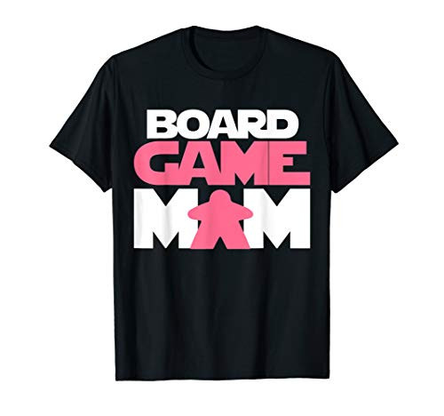 Board Game Mom T-Shirt. Meeple Tabletop Role Play RPG