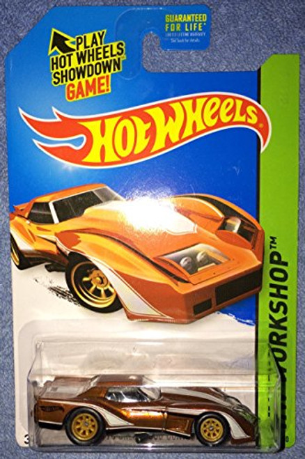 Hot Wheels 2014 HW Workshop '76 Corvette Greenwood 237/250, Brown (Super Treasure Hunt) Hot Wheels 2014 HW Workshop '76 Corvette Greenwood 237/250, Brown (Super Treasure Hunt)