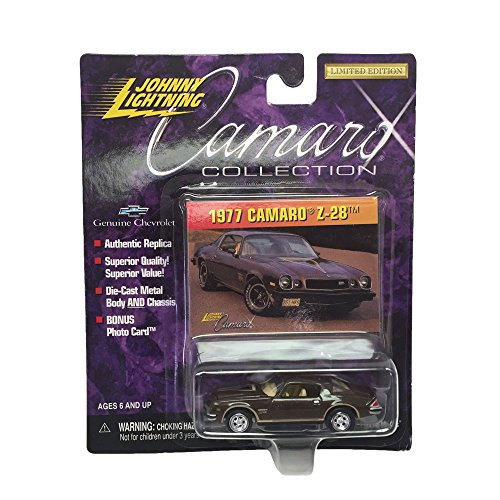 Johnny Lightning Camaro Collection 1977 Camaro Z-28 1:64 Scale Diecast Replicas