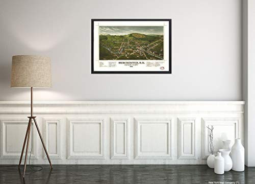 1887 Map|Title: Winchester, N.H, Cheshire County, 1887|Subject: New Hampshire|Winchester|Winchester