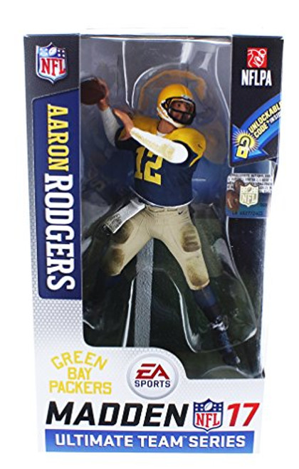 McFarlane Toys Ea Sports Madden NFL 17 Ultimate Team Series 2 Aaron Rodgers Green Bay Packers Throwback Action Figure McFarlane Toys Ea Sports Madden NFL 17 Ultimate Team Series 2 Aaron Rodgers Green Bay Packers Throwback Action Figure