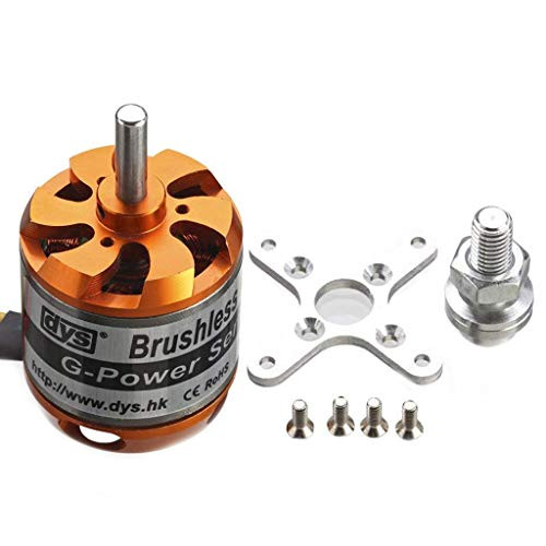 DYS D3542 1450KV 1250KV 1000KV Brushless Outrunner Motor for Mini Multicopters RC Plane (1250KV)