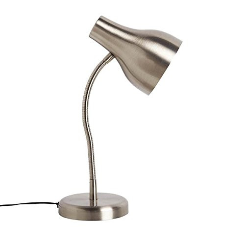 Urban Shop Task Lamp, Silver
