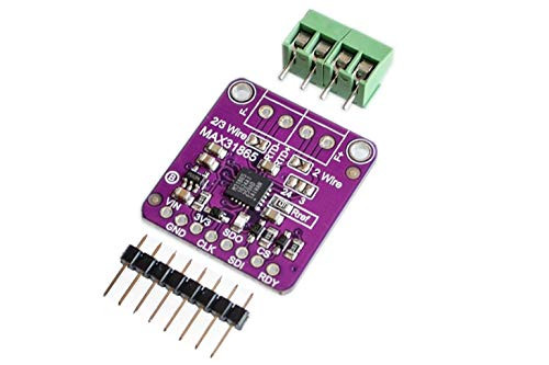 NOYITO MAX31865 RTD Temperature Thermocouple Sensor Amplifier Module PT100 - PT100 for Arduino