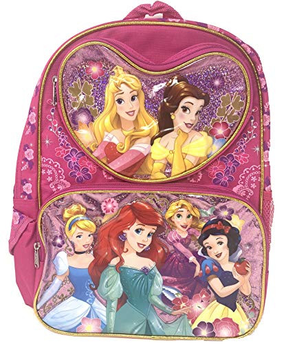 Disney Princess Mermaid & Snow white 16" Large Backpack- 17551