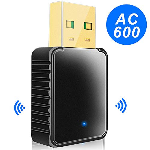 USB WiFi Adapter - Wireless Adapter with SoftAP Mode Dual Band for PC/Desktop/Laptop, Support Windows/Linux/Mac, No CD Disk Need