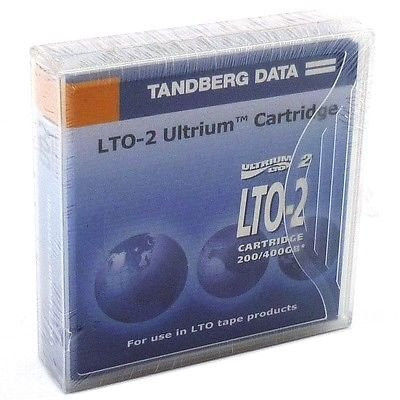 LTO Ultrium 2 Tandberg Data LTO Ultrium 2 0043 2744 Tape Cartridge LTO-2
