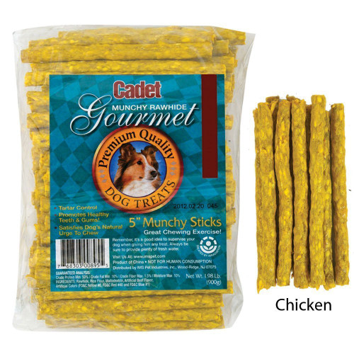 5' x 9-10MM Munchy Chicken Stick (100pk)
