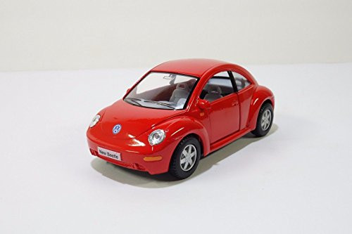 Kinsmart Volkswagen VW New Beetle 1:32 Scale Diecast Car Model Red NEW