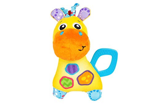 Playgro 018723719 Giraffe Teething Friend for Baby Infant Toddler Children, Playgro is Encouraging Imagination with STEM/for a Bright Future - Great Start for a World of Learningg, Multicolor