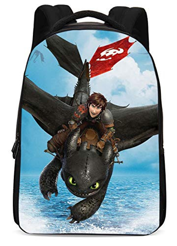 How to Train Your Dragon Backpack Hiccup Bags Night Fury Toothless Schoolbags for Men Boys Girls