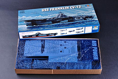 Trumpeter 1/700 USS Franklin CV13 Aircraft Carrier Model Kit Trumpeter 1/700 USS Franklin CV13 Aircraft Carrier Model Kit