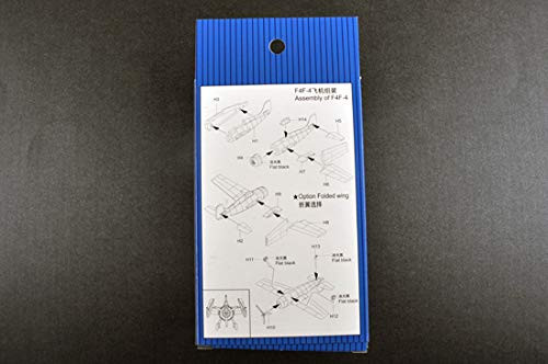 Trumpeter 1/350 F4F4 Wildcat Aircraft Set for USS Hornet (10-Box)