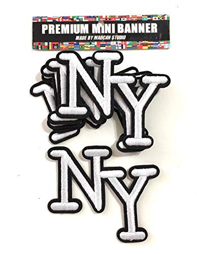 Wholesale & stock Lot ,New York NY ,Iron on ,sew on ,patches value 10 packs