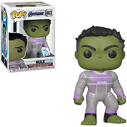 Hulk (Funko Insider Club Exclusive): Avengers - Endgame x Funko POP! Marvel Vinyl Figure & 1 POP! Compatible PET Plastic Graphical Protector Bundle [#463 / 36671 - B]