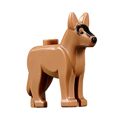 Lego German Shepherd Dog Animal Minifigure Lego German Shepherd Dog Animal Minifigure