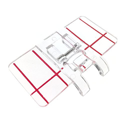 YOFAN Border Guide Sewing Machine Presser Foot - Fits All Low Shank Snap-On Singer, Brother, Babylock, Euro-Pro, Janome, Kenmore, White, Juki, New Home, Simplicity, Elna and More! YOFAN Border Guide Sewing Machine Presser Foot - Fits All Low Shank Snap-On Singer, Brother, Babylock, Euro-Pro, Janome, Kenmore, White, Juki, New Home, Simplicity, Elna and More!