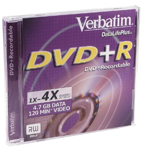 Verbatim 4.7GB 4x DVD-R (Discontinued by Manufacturer)