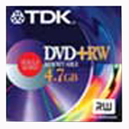 TDK DVD+RW Media 4.7GB (1-Pack) (Discontinued by Manufacturer)