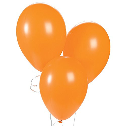 11" ORANGE BALLOONS (2 DOZEN) - BULK by Fun Express