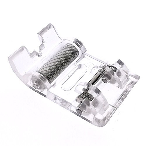 YOFAN Roller Sewing Machine Presser Foot - Fits All Low Shank Snap-On Singer, Brother, Babylock, Euro-Pro, Janome, Kenmore, White, Juki, New Home, Simplicity, Elna and More! YOFAN Roller Sewing Machine Presser Foot - Fits All Low Shank Snap-On Singer, Brother, Babylock, Euro-Pro, Janome, Kenmore, White, Juki, New Home, Simplicity, Elna and More!