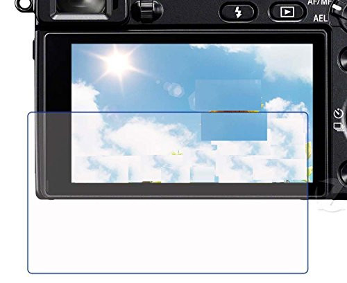 Dogxiong 3 Packages 0.3mm Glass Screen Protector Compatible Sony Alpha A6000 A5000 A6300 NEX-7 NEX-3N NEX-5 NEX-6 NEX-6L,QIBOX 3 Packs Tempered Glass Anti-Scratch Anti-Fingerprint Ultra-Clear Cover