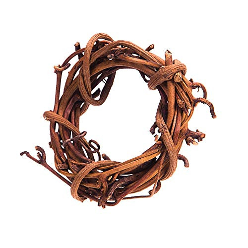 Darice Bulk Buy DIY Grapevine Wreath Natural 2 inches (12-Pack) GPV2