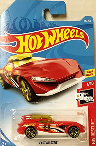 Hot Wheels 2019 Basic Mainline Hw Rescue: Fast Master